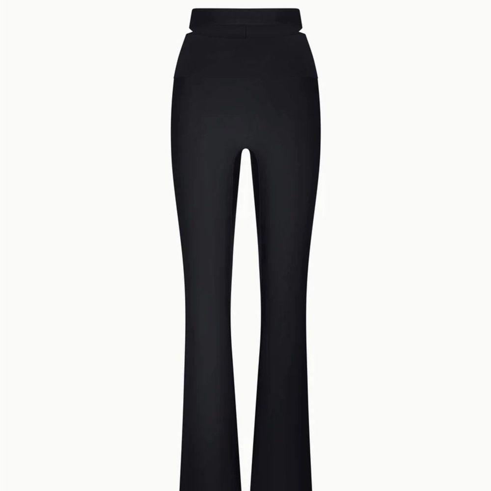 COPY - KHY SLEEK STRETCH CUTOUT FOLDOVER PANTS